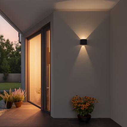Brilagi - LED-Wandleuchte für Außenbereiche RONDO LED/6W/230V IP54