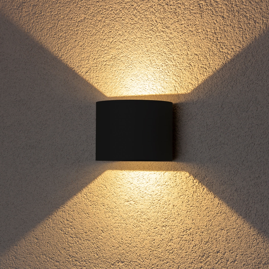 Brilagi - LED-Wandleuchte für Außenbereiche RONDO LED/6W/230V IP54