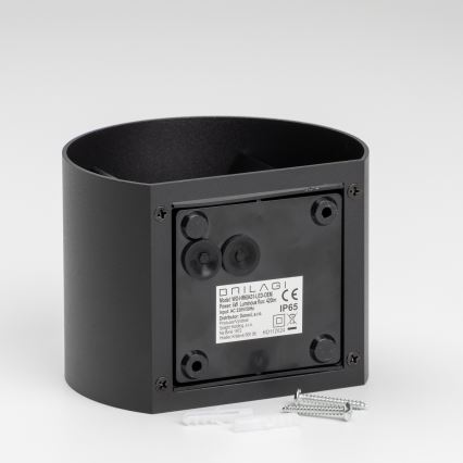 Brilagi - LED-Wandleuchte für Außenbereiche RONDO LED/6W/230V IP54