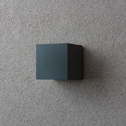 Brilagi - LED-Wandleuchte für den Außenbereich CUBE LED/6W/230V anthrazit IP54