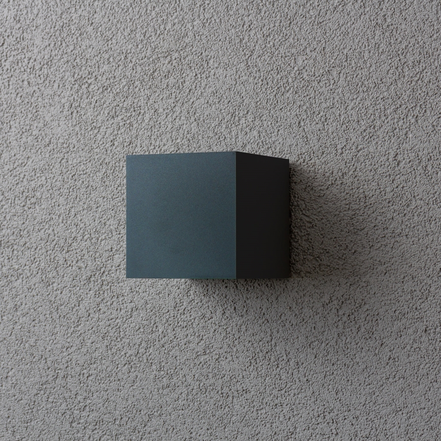 Brilagi - LED-Wandleuchte für den Außenbereich CUBE LED/6W/230V anthrazit IP54
