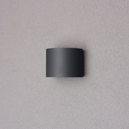 Brilagi - LED-Wandleuchte für den Außenbereich RONDO LED/6W/230V anthrazit IP54