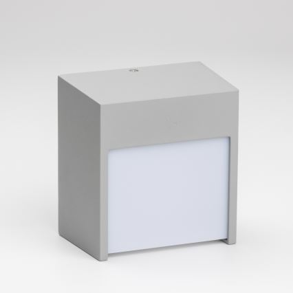 Brilagi - LED-Wandleuchte für den Außenbereich TERNI LED/12W/230V grau IP44
