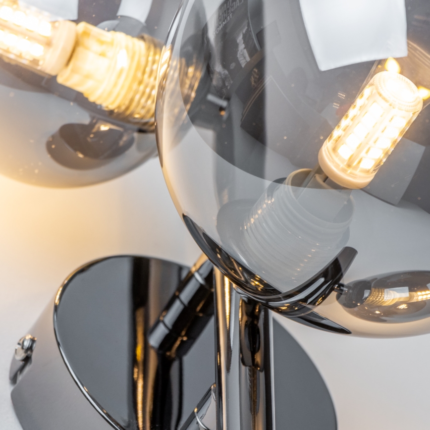 Brilagi - LED-Wandleuchte MILLA 3xG9/3W/230V glänzendes Chrom/rauchig