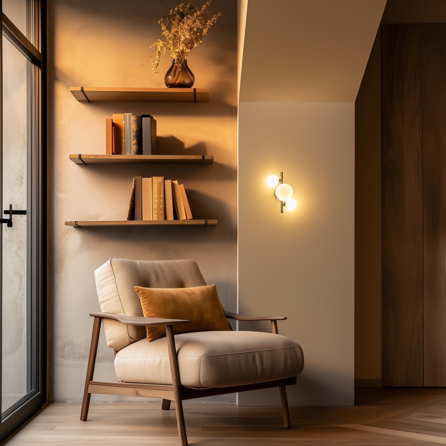 Brilagi - LED-Wandleuchte MILLA 3xG9/3W/230V glänzendes Chrom/weiß