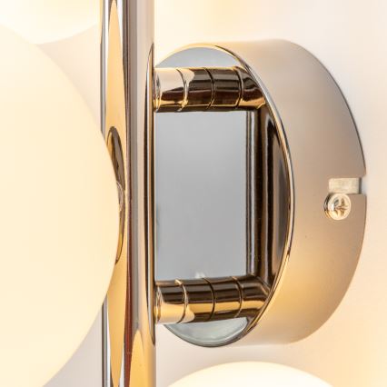 Brilagi - LED-Wandleuchte MILLA 3xG9/3W/230V glänzendes Chrom/weiß