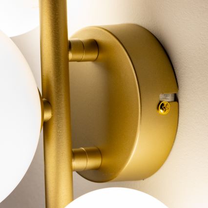 Brilagi - LED-Wandleuchte MILLA 3xG9/3W/230V golden/weiß