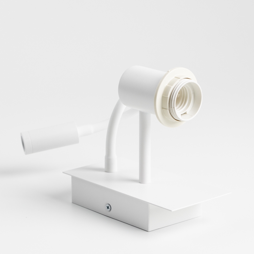 Brilagi - Flexible LED-Wandleuchte NUBILA 1xE27/25W/230V + LED/3W weiß/cremefarben