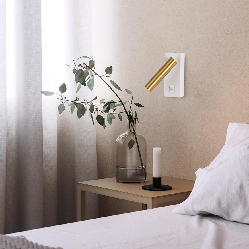 Brilagi - LED-Wandstrahler MAYA LED/3W/230V 4000K weiß/golden