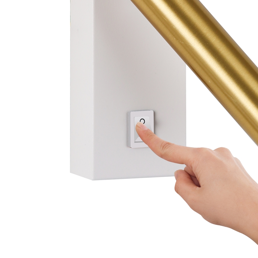 Brilagi - LED-Wandstrahler MAYA LED/3W/230V 4000K weiß/golden
