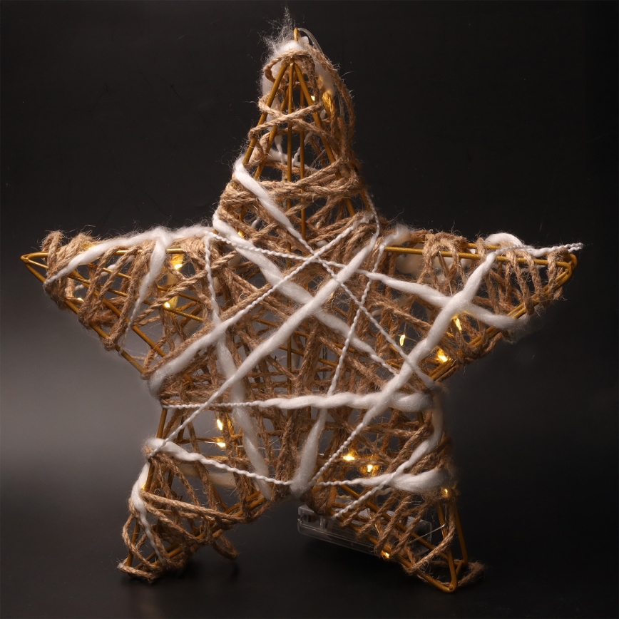 Brilagi - LED Weihnachtsdekoration LED/2xAA Stern