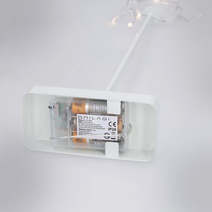 Brilagi - LED-Weihnachtsdekoration LED/3xAA 66x40 cm Stern