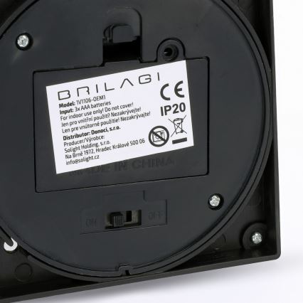 Brilagi - LED Weihnachtsdekoration LED/3xAAA Laterne