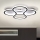 Brilagi - ORELLI LED-Deckenleuchte, dimmbar, 53 W / 230 V, Ø 51 cm, 3000–6000 K, mit Fernbedienung
