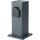 Brilagi - Outdoor-Steckdosensäule PILLAR 1Z SCHUKO 230V IP44 anthrazit