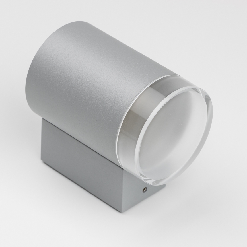 Brilagi - Outdoor-Wandleuchte MATERA 1xGU10/30W/230V grau IP54