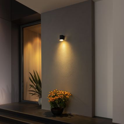 Brilagi - Outdoor-Wandleuchte MATERA 1xGU10/30W/230V IP54