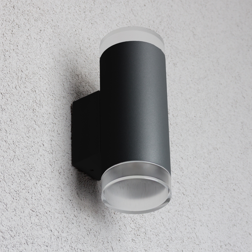 Brilagi - Outdoor-Wandleuchte MATERA 2xGU10/30W/230V IP54