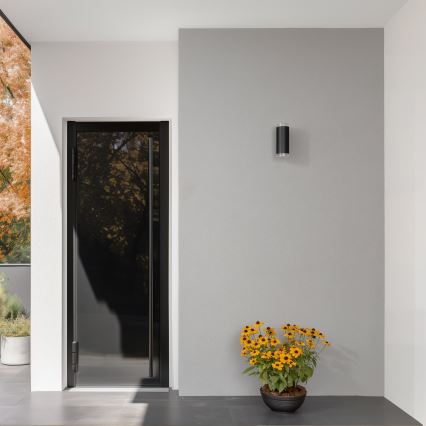 Brilagi - Outdoor-Wandleuchte MATERA 2xGU10/30W/230V IP54