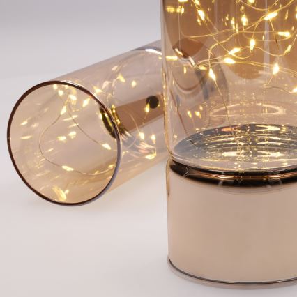 Brilagi - SET 2x LED-Weihnachtsdekoration LED/3xAA + 2xAA