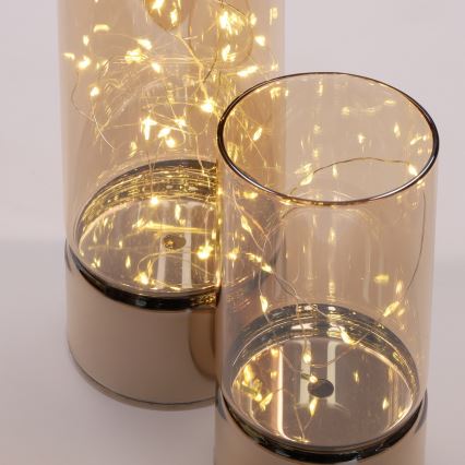 Brilagi - SET 2x LED-Weihnachtsdekoration LED/3xAA + 2xAA