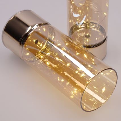 Brilagi - SET 2x LED-Weihnachtsdekoration LED/3xAA + 2xAA