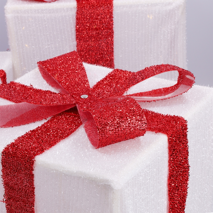 Brilagi - SET 3x LED Außen-Weihnachtsdekoration LED/2,6W/3xAA IP44 Geschenke