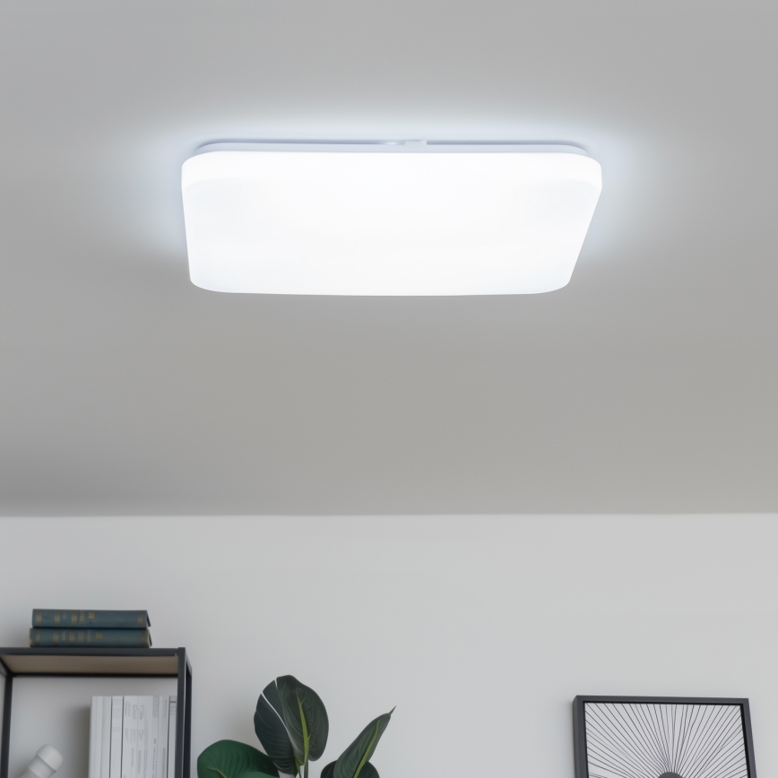 Brilagi - SMART dimmbare Deckenleuchte LED/28W/230V 43x43 cm 2700-6500K Wi-Fi Tuya + Fernbedienung
