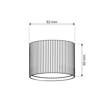 Brilagi - Spotleuchte STRIPY 1xGX53/15W/230V weiß