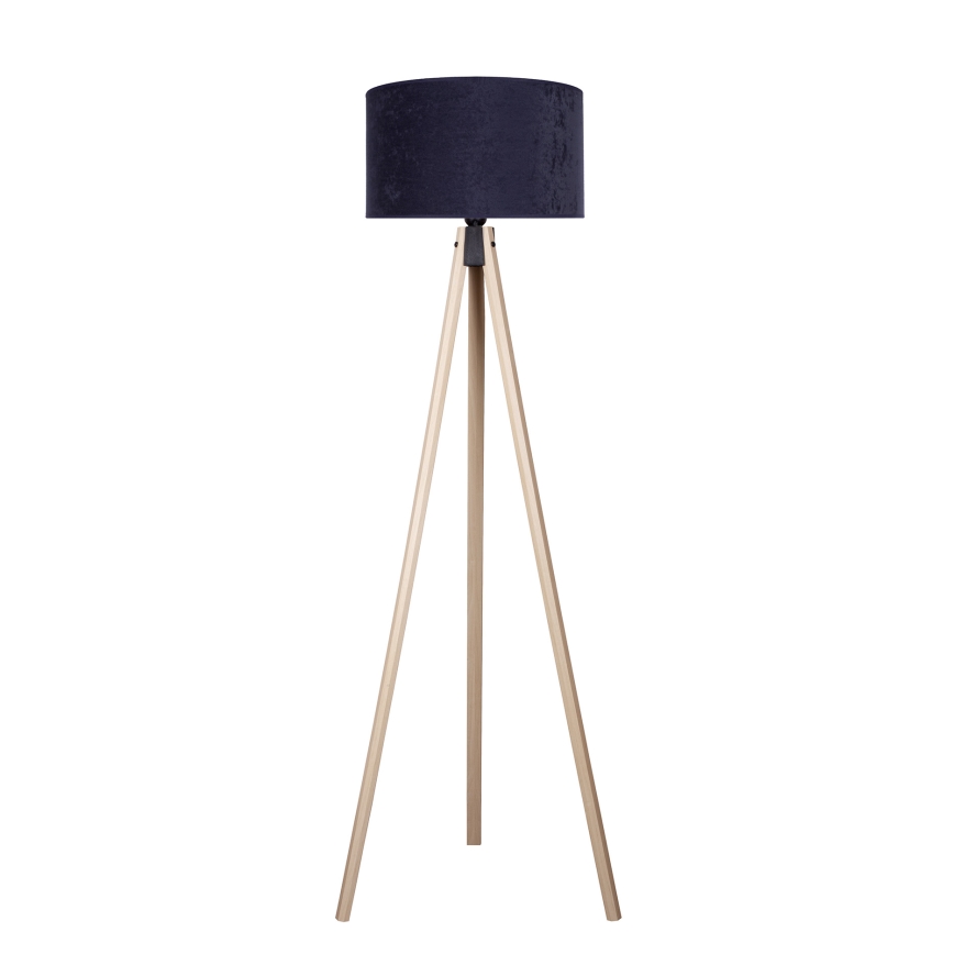 Brilagi - Stehlampe VELVET 1xE27/60W/230V beige/blau