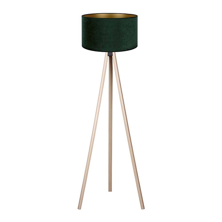 Brilagi - Stehlampe VELVET 1xE27/60W/230V beige/grün