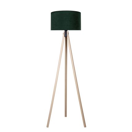 Brilagi - Stehlampe VELVET 1xE27/60W/230V beige/grün
