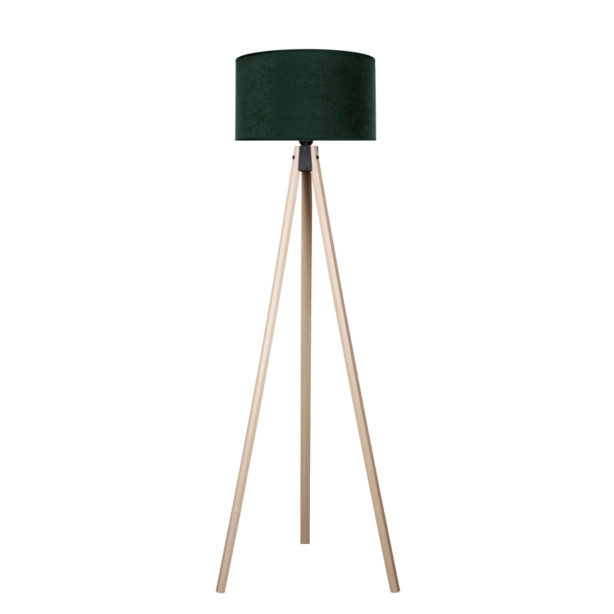 Brilagi - Stehlampe VELVET 1xE27/60W/230V beige/grün