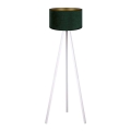 Brilagi - Stehlampe VELVET 1xE27/60W/230V weiß/grün
