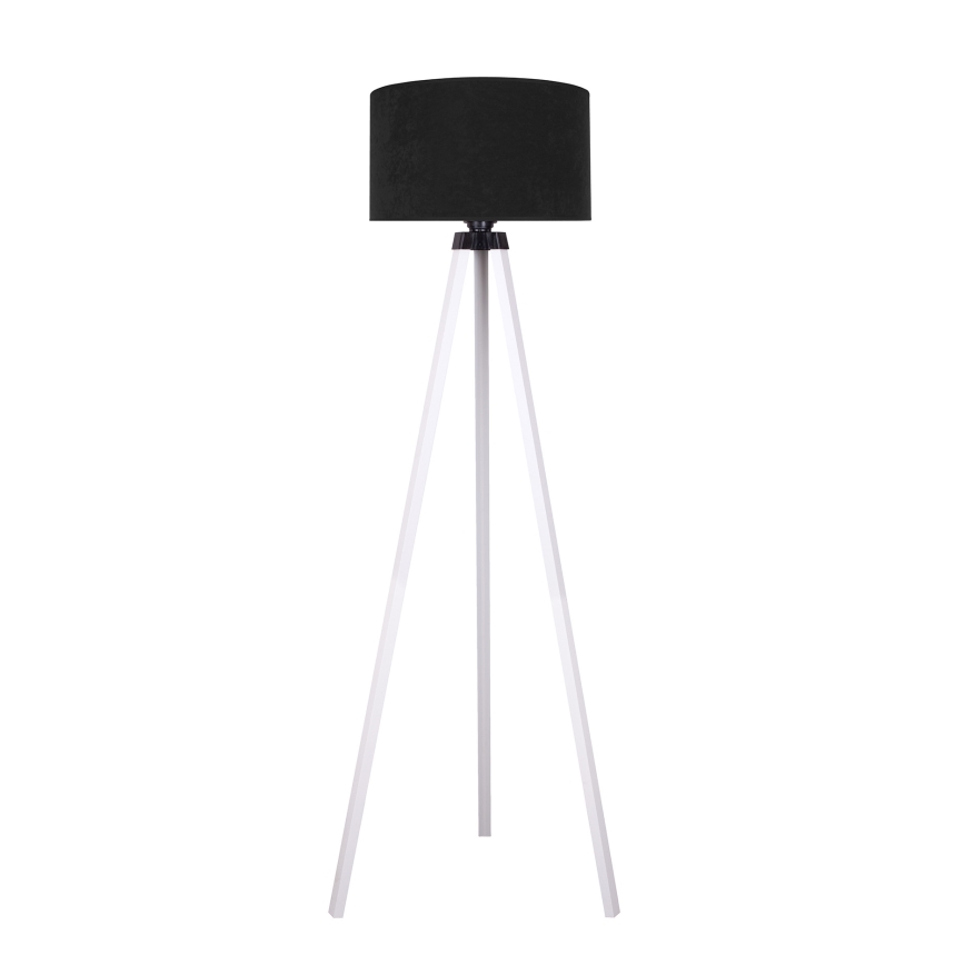 Brilagi - Stehlampe VELVET 1xE27/60W/230V weiß/schwarz