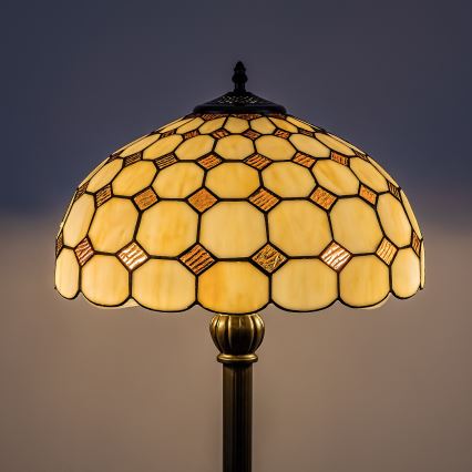 Brilagi - Tiffany-Buntglas-Stehleuchte DORAN 2xE27/60W/230V
