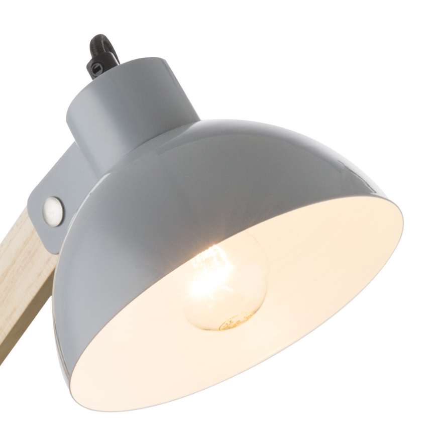 Brilagi - Tischlampe FOCUS 1xE27/40W/230V grau
