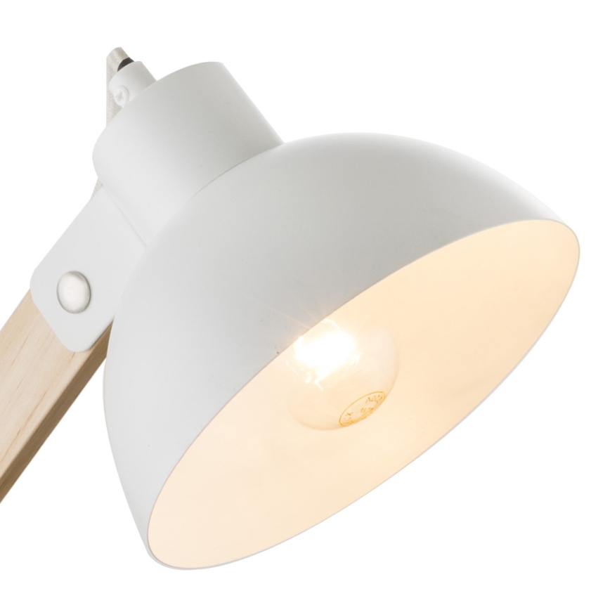 Brilagi - Tischlampe FOCUS 1xE27/40W/230V weiß