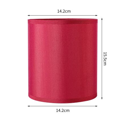 Brilagi - Universeller Lampenschirm NUBILA E27 15,5x14 cm rosa