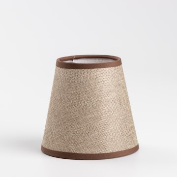 Brilagi - Universeller Lampenschirm NUBILA E27 13x9 cm braun