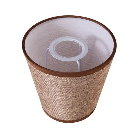 Brilagi - Universeller Lampenschirm NUBILA E27 13x9 cm braun