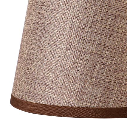 Brilagi - Universeller Lampenschirm NUBILA E27 13x9 cm braun