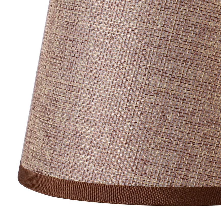 Brilagi - Universeller Lampenschirm NUBILA E27 13x9 cm braun