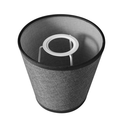 Brilagi - Universeller Lampenschirm NUBILA E27 13x9 cm grau