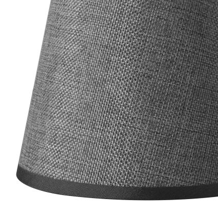 Brilagi - Universeller Lampenschirm NUBILA E27 13x9 cm grau