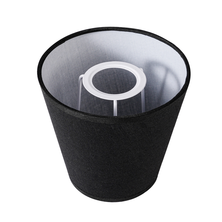Brilagi - Universeller Lampenschirm NUBILA E27 13x9 cm schwarz