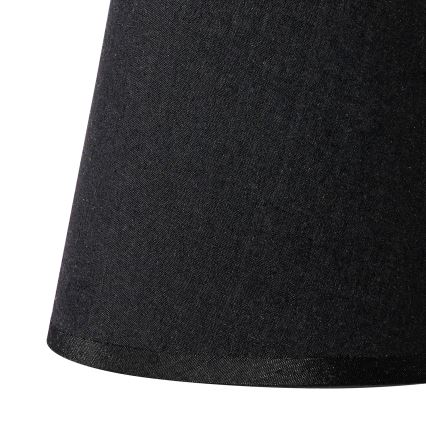 Brilagi - Universeller Lampenschirm NUBILA E27 13x9 cm schwarz