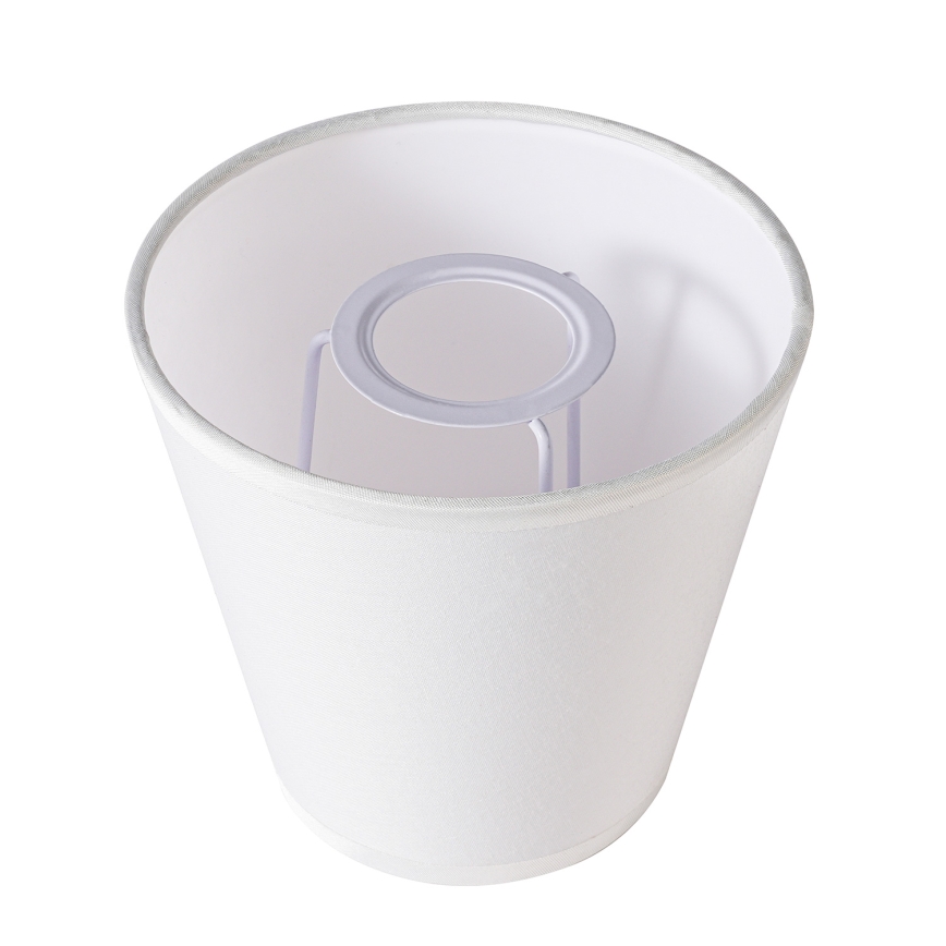 Brilagi - Universeller Lampenschirm NUBILA E27 13x9 cm Weiß