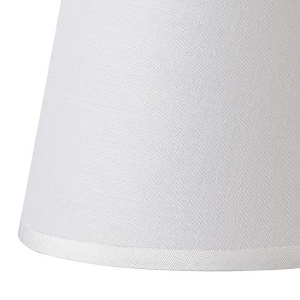 Brilagi - Universeller Lampenschirm NUBILA E27 13x9 cm Weiß