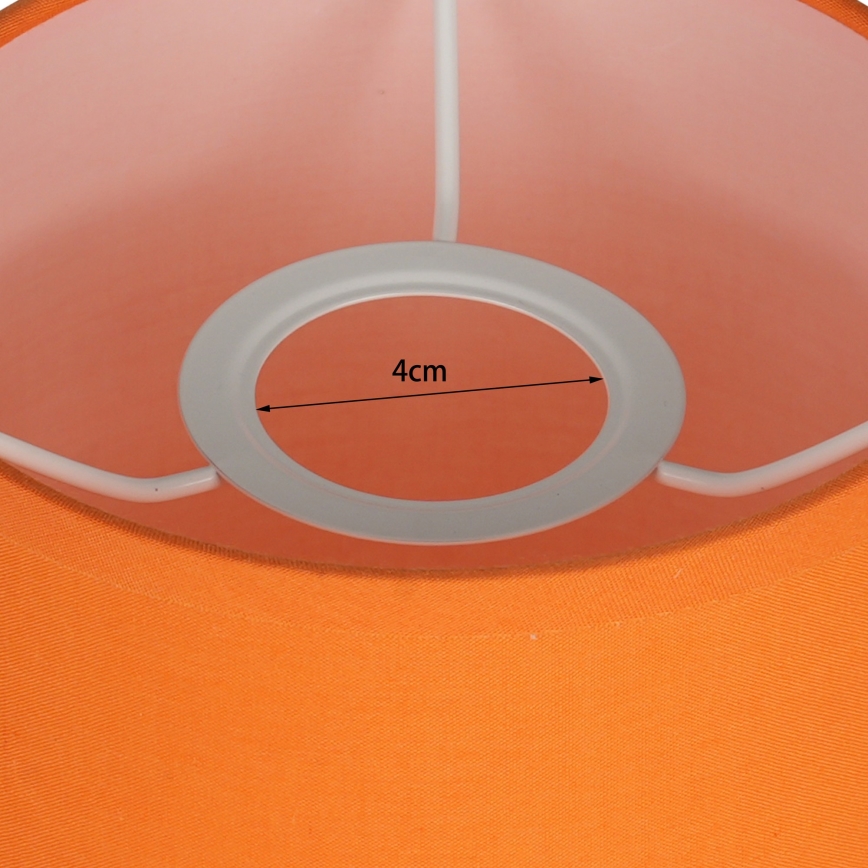 Brilagi - Universeller Lampenschirm NUBILA E27 15,5x14 cm orange
